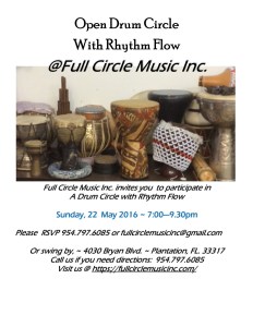 Drum Circle with Rhythm Flow